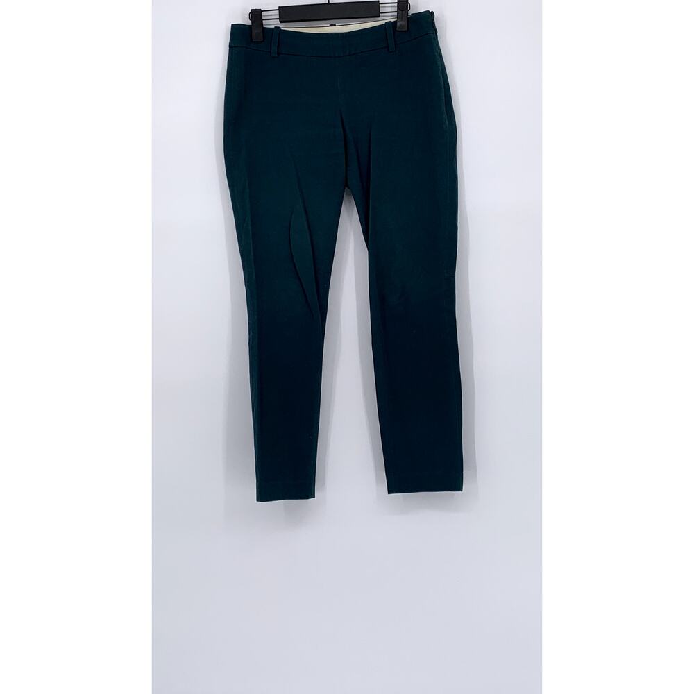T, BABATON Women’s Dark Green Slim-Leg Regular-Fit Pant SZ 4
